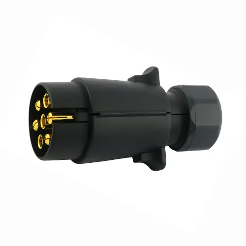 Prise / Fiche Mâle Plastique 7 Broches