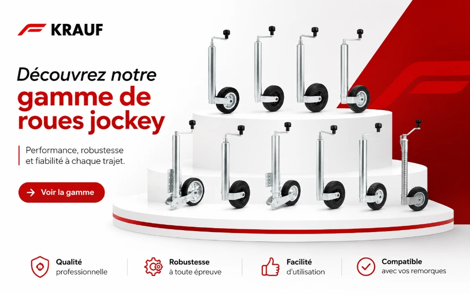 Bannière Roues jockey KRAUF