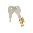 Serrure tête d'attelage