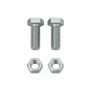 Lot de 2 Boulons + 2 Écrous M10x30 - Fixation Collier de Roue Jockey